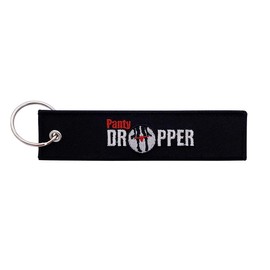 Keychain Tag for Motorcycles, Scooters, Bike, Cars, Backpacks, Gifts, & More (Panty Dropper)