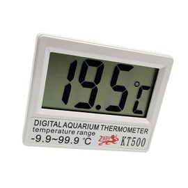 Aquarium Thermometer, Water Thermometer with Large LCD Display, Terrarium Water Temperature Digital Aquarium Thermometer, Aquarium Terrarium Amphibian Accurate Temperature Read LCD Large Screen