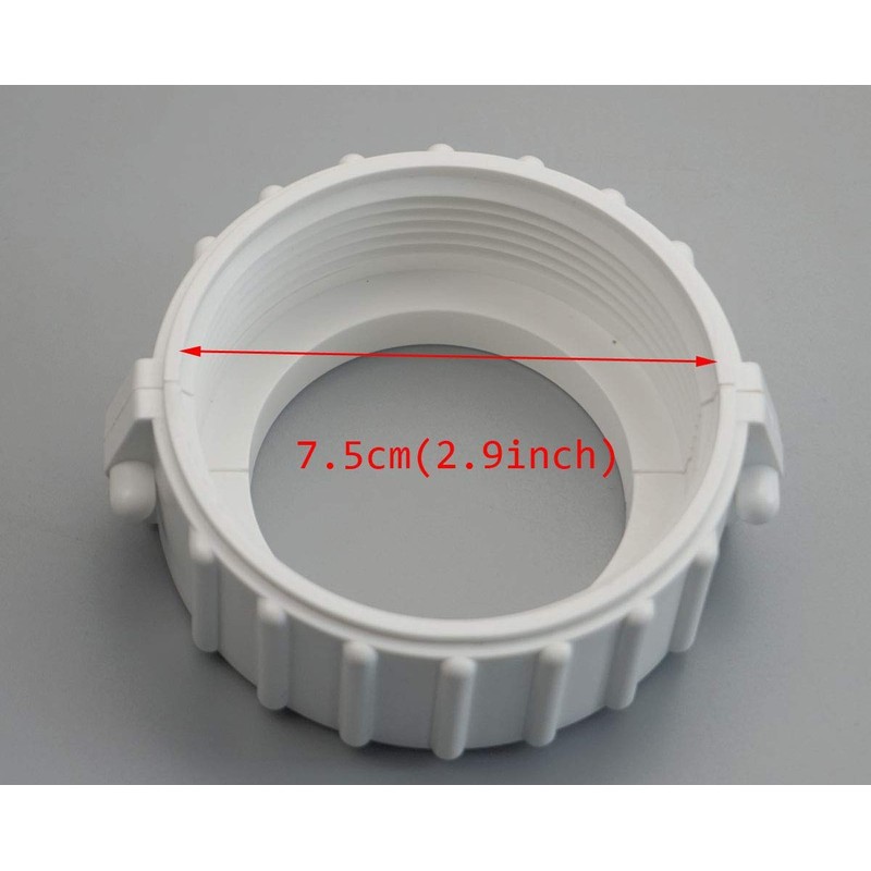 UCEDER 1pcs Spa Hot Tub Heater Split Nut Unions with