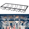 European Glass Holder Iron Hanging Wine Glass Rack Home Bar