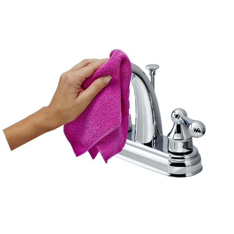 Casabella Microfiber 12" x 14" Cleaning Cloths, (Pack of 2),