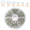 690 Pieces Mini Key Ring, 4 5 6 8 10