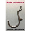Hillman Brand (20 Pack) 1" Jumbo 'J' Metal Peg Garage