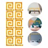Mebix TRD Set 10 Pzas Acrílico Decorativo Patrón Lineal 10