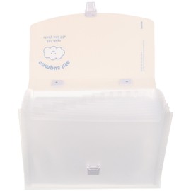 Operitacx Folder Organ Package Accordion File Organiser Document Organiser Accordion Folder Paper Filing Folder Document Storage Organisers File Wallet Plastic Scalable Work Adhesive