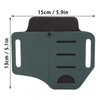 Leather Sheath EDC Organizer Multi Pockets Essentials Carrier Multitool Belt