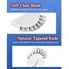 ENFOO Lashes Natural Everyday Wispy Lashes Natural Look Flared Eyelashes