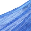 200x150cm Blue Portable Outdoor Camping Hammock with Rod Camping Courtyard