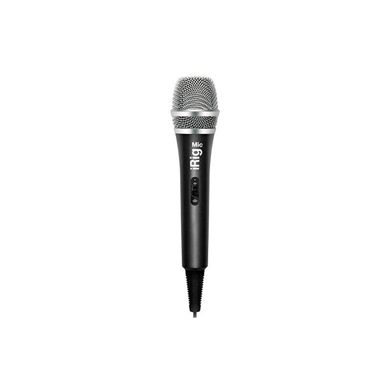 IK Multimedia iRig Micrófono de condensador para smartphones y tabletas,