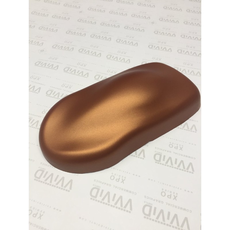 VViViD+ Matte Metallic Copper Rust (Ghost) Vinyl Wrap Roll (3ft