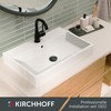 KIRCHHOFF Universal Sink Drain Set, Pop Up Sink Plug, Drain