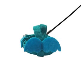 AIMALL Adjustable Parrot Harness and Leash, Soft Bird Training Rope for Cockatiel, Budgerigar, Lovebird, and Small Birds, Anti-Bite Lightweight Lead for Flying Training