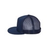 Yupoong Five-Panel Classic Trucker Cap - One Size - Navy