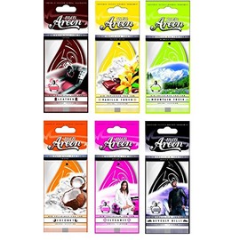 AREON® Assorted Air Freshener Classic Scents (6 Pack)