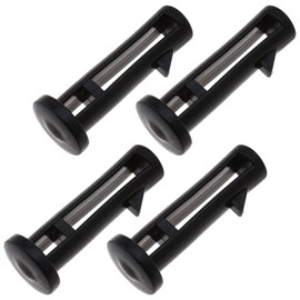 eMagTech 4 x 60mm x 15mm Black Plastic Hinge Pin for Wheelie Bin - Suitable for Home and Commercial Wheelie Bin - 50/80/120/240L