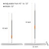 Microfiber Flat Mop 32 in Large Mops for Floor Cleaning