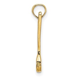 Million Charms 14K Yellow Gold 3-D Adjustable Wrench Small Charm Pendant
