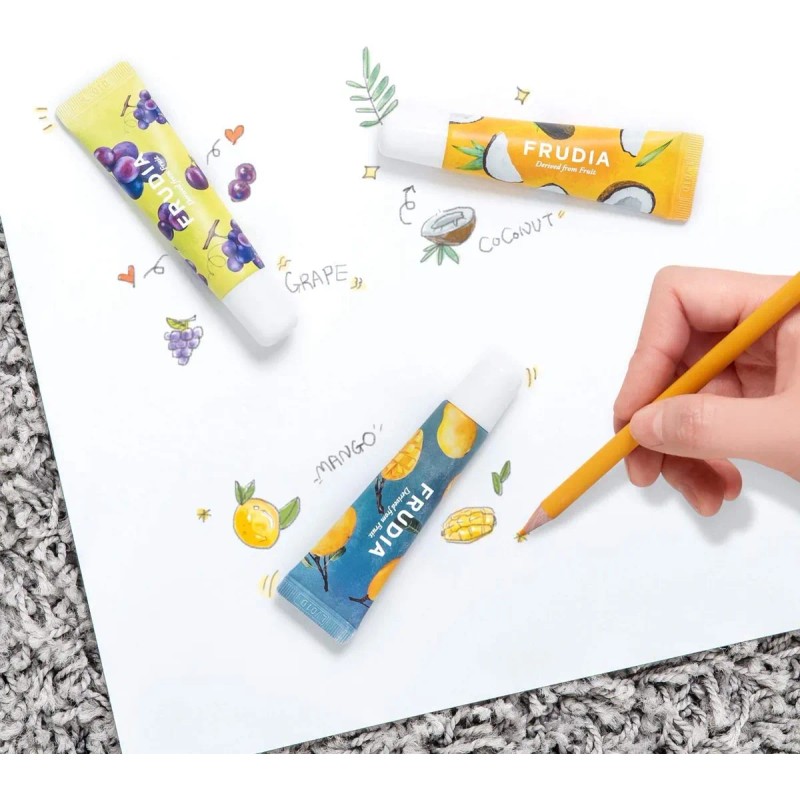 Mascarilla Labial Mango Frudia Cosmética Coreana