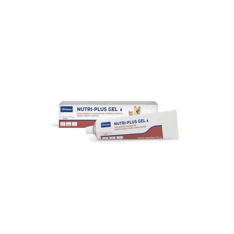 Virbac Nutri-Plus Gel Suplemento Nutricional 120g Perros y Gatos