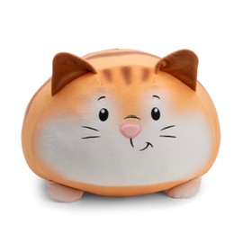 NICI 61692 Cuddly Toy Chill Cat 30 x 34 cm Beige Soft Plush Toy Cute Plush Toy for Cuddling and Playing, for Children and Adults, Great Gift Idea