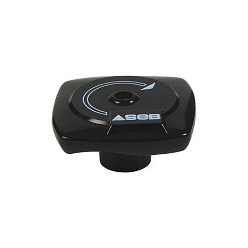 Seb Knob, Black, 12.7 x 5 x 5.08