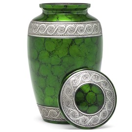 Eternal Harmony Cremation Urns for Human Ashes - Large Adult Size for Men & Women | Decorative Funeral Urns with Handcrafted Designs | Honor and Remember Your Loved Ones | Holds Up to 210 Cubic Inches