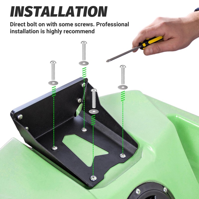 KUAFU Universal Motor Bracket Compatible with Kayaks Boat Transom Trolling