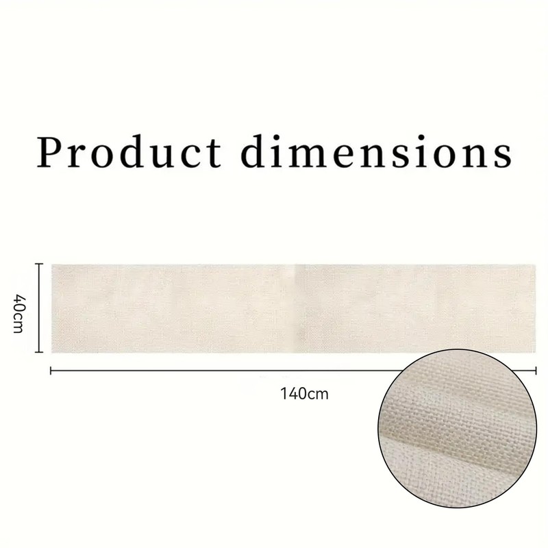 Easter Table Runner - 16x71 (40x180cm) Waterproof & Reusable -