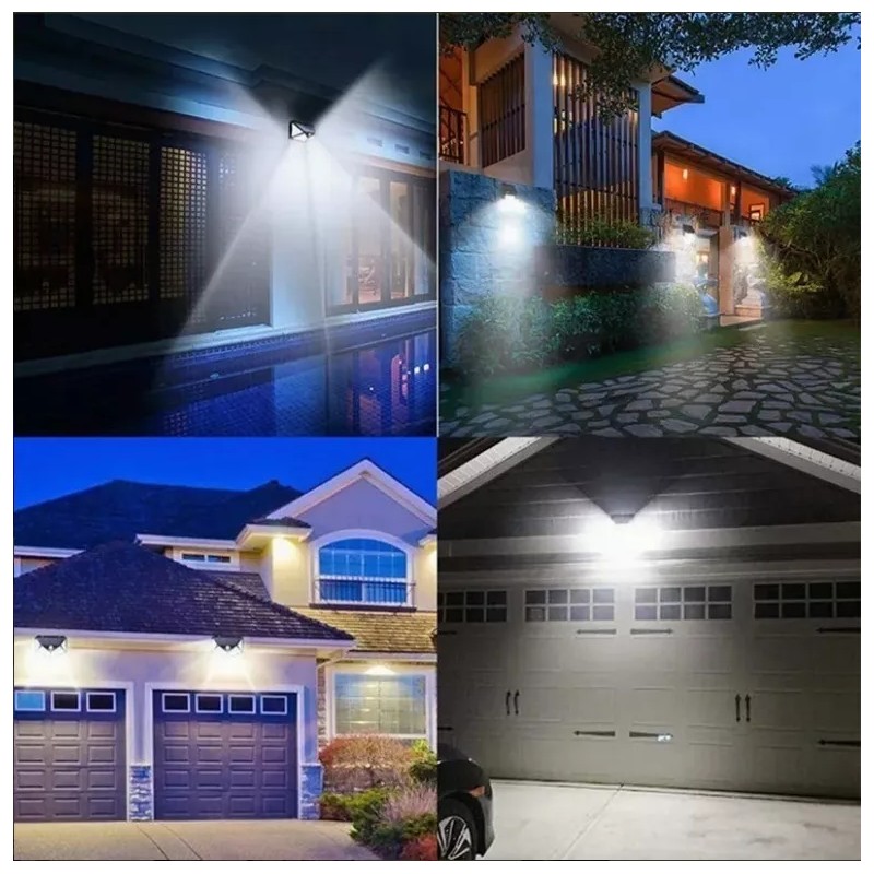 PTHORSE Jardín Al Aire Libre 100led Solar Impermeable Lámpara