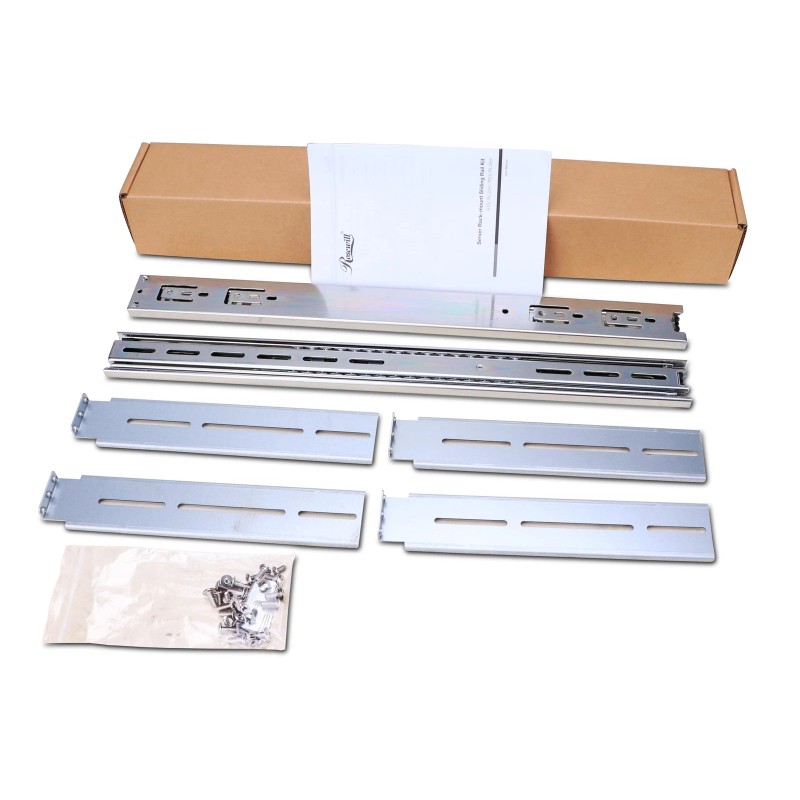Rosewill Sliding Chassis Rail Kit - 20" Inches 3-Section