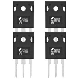 4PCS FGH40N60SFD 600V 40A IGBT Transistor TO-247