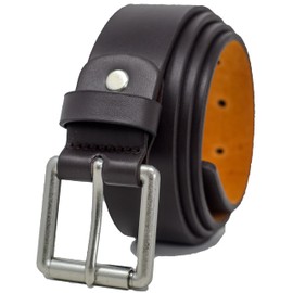 Ossi Mens 34mm Smart Casual Jeans Belt - Brown 5XL