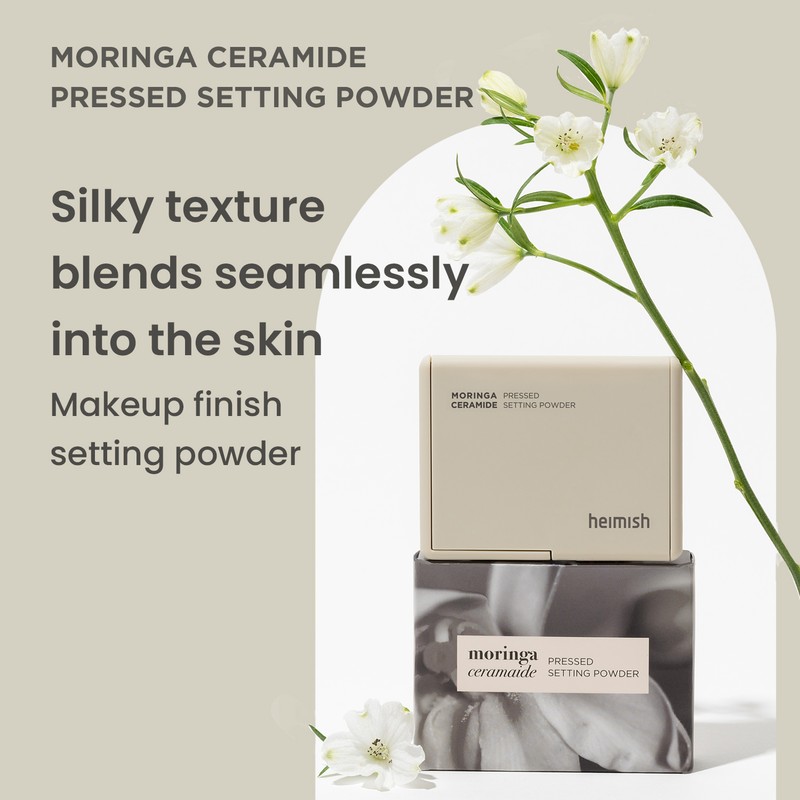 heimish [heimish]Moringa Ceramide Pressed Setting Powder