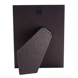 10 Pack of 6x8 Cardboard Easel Backs with 2 Metal Hangers for Tile, Art, or Picture Frames