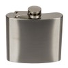 OOTB Flask with 2 Cups, Metal, Silver, 2 x 9