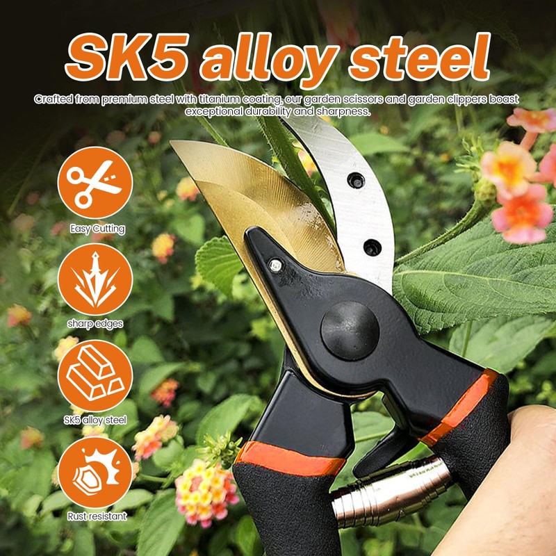 Pruning Shears, Professional Hand Pruning Shears for Gardening Pruning Shears