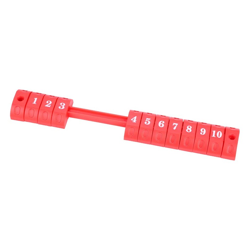 Luatoxry Foosball Ball Score Counter, 10 Numbers 2Pcs Table Football