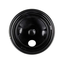 Autokun Universal 7 Inch Headlight Housing Motorcycle 7" Led Headlight Bucket w/ Mounting Brackets Fit 28-42mm Fork Tube