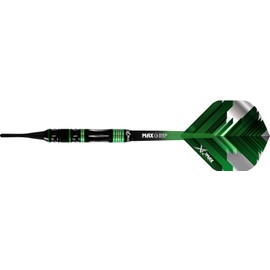 XQ Max Darts QD1103190 Monsoon Soft Tip Dartset - Green, N/A