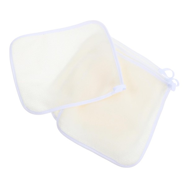 Ipetboom 4pcs Dual Sided Exfoliating Body Scrubber Wash Cloths for