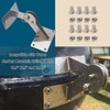Ohoho Stainless Steel Lid Hinge for Weber Smokey Mountain Grills