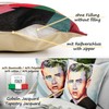 ANRO Cushion Cover Decorative Cushion Sofa Cushion Cover Tapestry James