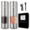 Electric Salt and Pepper Grinder Set of 2 | Automatic
