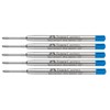 FABER-CASTELL 205041 Ballpoint Pen Refill XB Blue, Pack of 5,