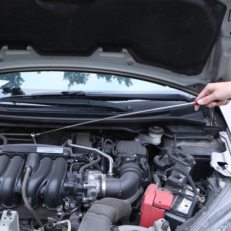 Toolwiz Magnetic Telescoping Pickup Tool 8 Lb, Portable Extendable Magnet