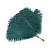 Ostrich Feather Table Lamp Rechargeable Modern Romantic Decoration Lamp Bedroom