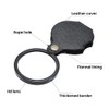 20X Pocket Magnifier,Mini Pocket Magnifier with 360 Rotating Protective Cover,Portable
