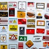 Funny Warning Sticker Stop Hazard Decals Prank Caution Stickers Crush