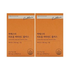 Yeo Esther Dr. Esther Liposomal Vitamin C Plus 800mg x 30 tablets x 2 boxes /Hb / 여에스더 닥터에스더 리포좀 비타민C 플러스 800mg x 30정 x 2박스 /Hb