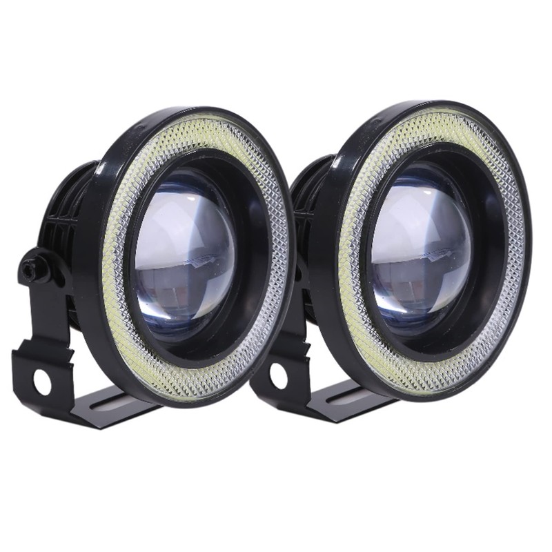 LED Fog Lamps, White Illumination, Universal, With Squid, 30W, High